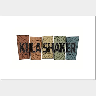 Kula Shaker - Retro Pattern Posters and Art